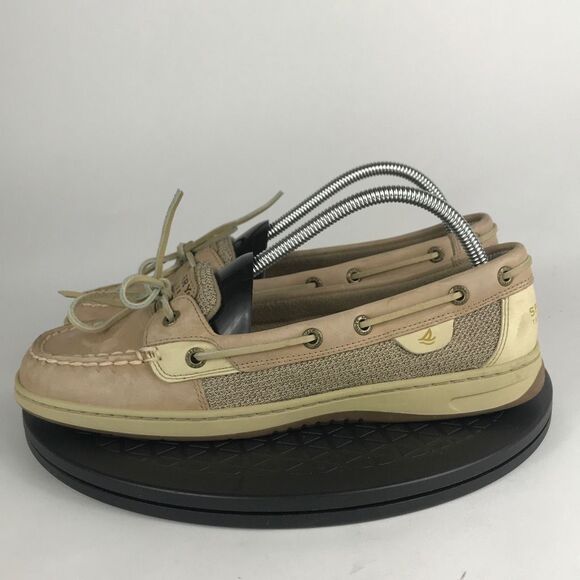 Sperry Top Sider Angelfish Boat Shoes Brown Leather 9102047 Women’s Size 10 - Picture 8 of 12